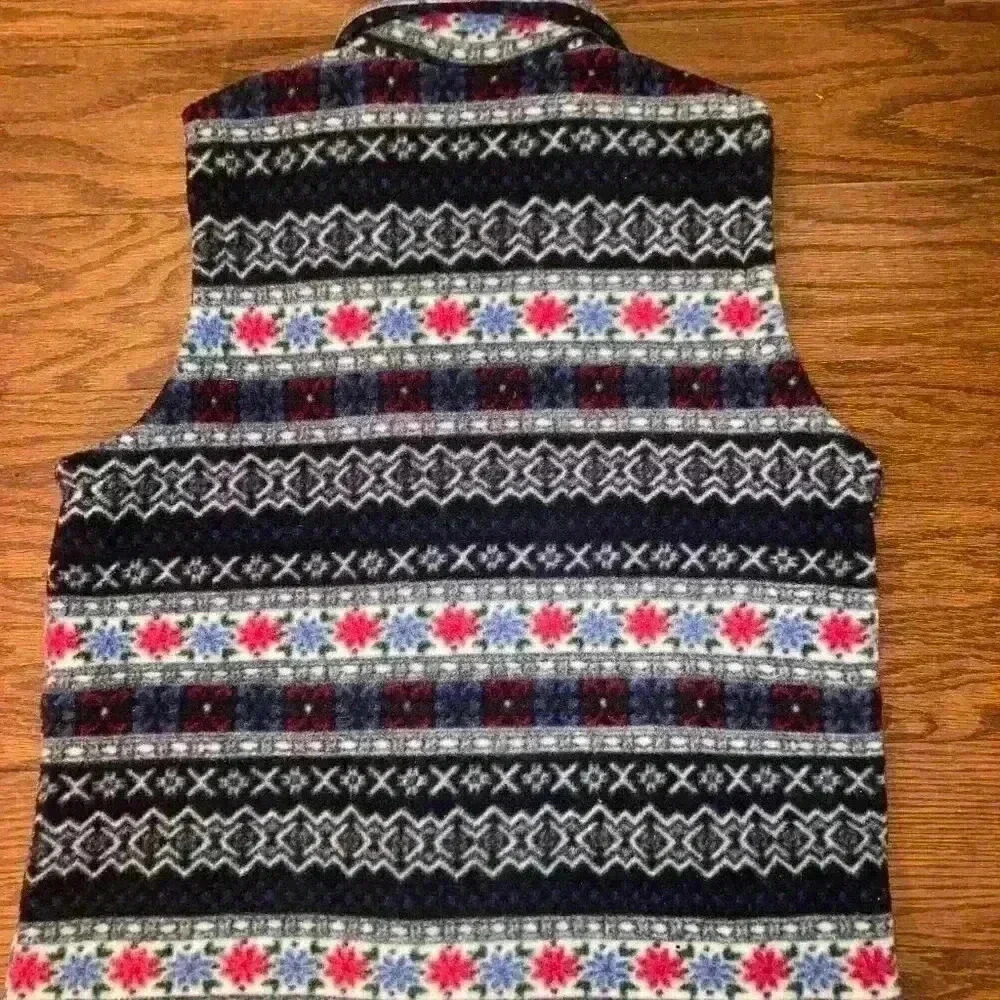 VINTAGE Cambridge Dry Goods Malden Mills Women’s MEDIUM Polar Fleece Sweater - Picture 9 of 10